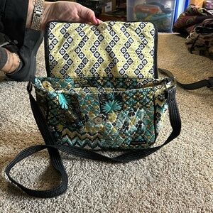 Quilted fabric purse